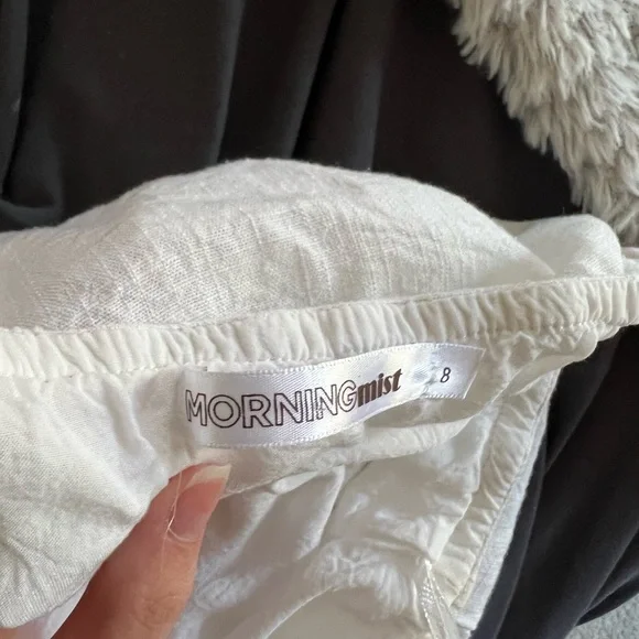 White Mini Dress - Picture 7 of 7